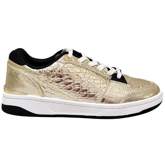 Michael Michael Kors Women Low Top Sneakers Rebel Lace Up Size US